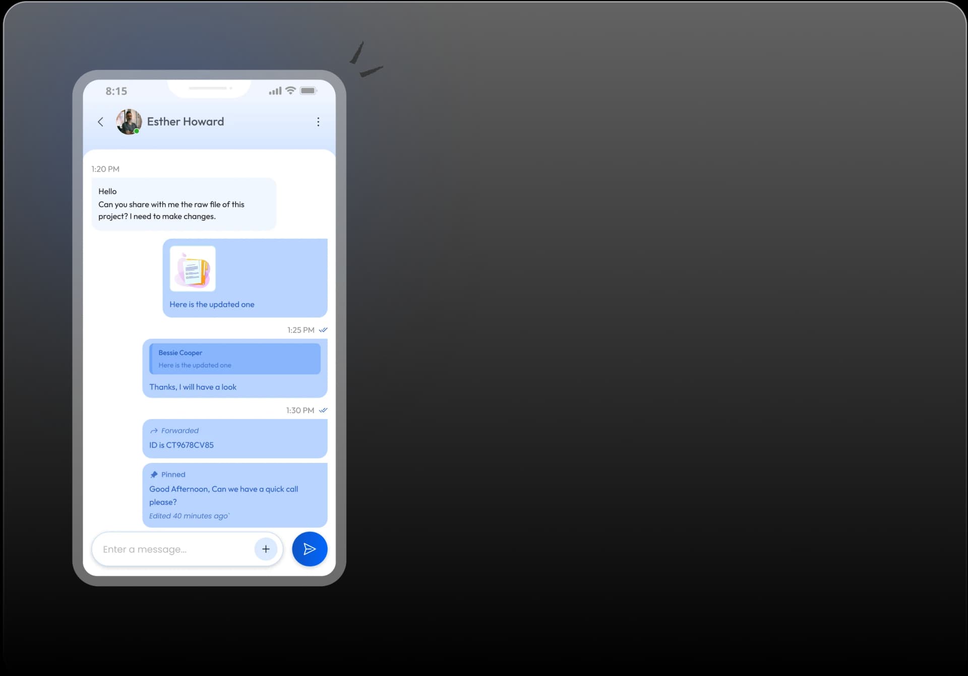 Encrypted & Unlimited Message Retention base